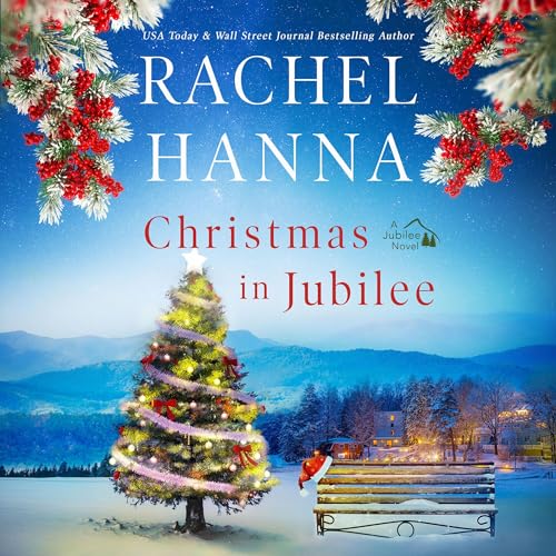 Audiobook cover for Audiobook Cover: Christmas in Jubilee by Rachel Hanna